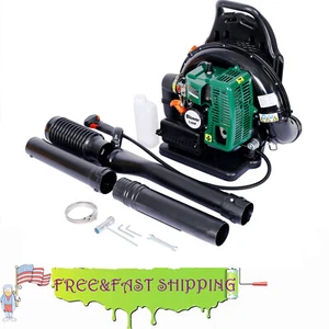 Soplador de hojas a gas para mochila 63CC 2 ciclos peso ligero 3,6 HP 750CFM soplador - Imagen 1 de 15