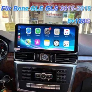 8+128G per Benz GLE GLS 2015-2018 autoradio Android 13 display GPS Navi CarPlay - Foto 1 di 15