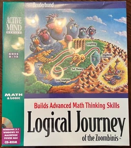 Logical Journey of the Zoombinis CD Software 1996 Win Mac New! - Picture 1 of 7