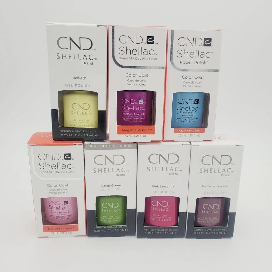CND Shellac - Pick Your Colour - S-Z - Top, Base Coat, DURAFORCE, XPRESS5 - Image 1 of 1