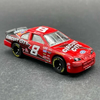 Racing Champions Circuit City #8 Hut Striklin Ford Thunderbird Car NASCAR 1/64 - Image 1 of 4