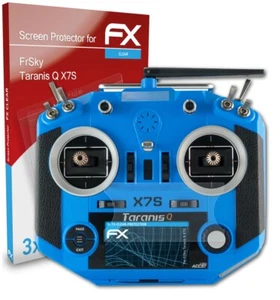 atFoliX 3x Screen Protection Film for FrSky Taranis Q X7S Screen Protector clear - Afbeelding 1 van 8
