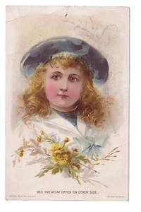 Antique Victorian Trade Card Woolson Spice Co Toledo Ohio 1895 - Picture 1 of 2