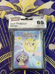 Pokemon Ultra Pro Deck Protector Sleeves - Pikachu & Mimikyu - Picture 1 of 2