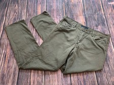 Men's Marc By Marc Jacobs Green Uniform Fit Straight Leg Jeans Size 36 x 34 NICE