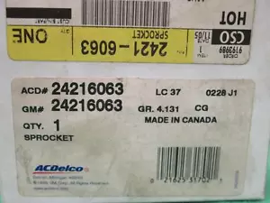 AC DELCO AFS120 GM 25319622 OXYGEN SENSOR O2 95-96 CAVALIER 2.3L 2.4L 96 SUNFIRE - Foto 1 di 1