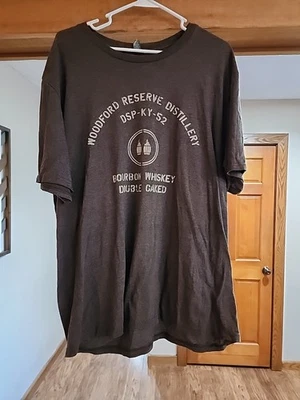 Woodford Reserve Bourbon Whiskey T Shirt Brown Mens XL Kentucky EUC - Image 1 of 4