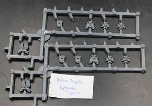 Brocas de actualización Warhammer 40k Marines Espaciales Templarios Negros - Imagen 1 de 2