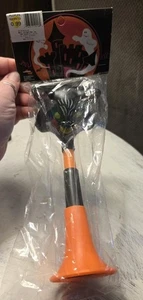 Nuevo de Lote Antiguo Halloween Cabeza de Gato Negro Cuerno Máquina de Ruido - Imagen 1 de 3