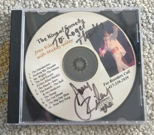 Joey Riley - Autographed - W/ Mickey Gilley - King Of Comedy CD - Picture 1 of 3
