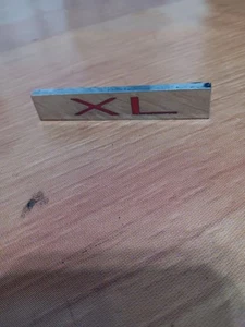 XL Emblem 1982 1983 1984 1985 1986 Ford F150 F250 F350 82 86 Bronco 4x4 Badge M - Picture 1 of 4