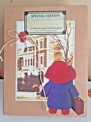 Boxed original Ltd Edition Paddington Bear, Signed Cerificated.  - Image 1 of 4