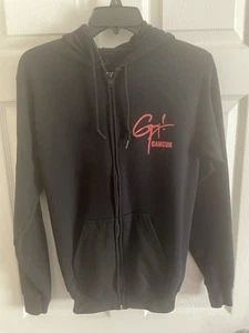 GUY FIERI’S  Kitchen+Bar American Black Full Zip HOODIE Size S Cancun - Picture 1 of 3
