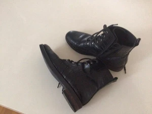 Maripe Damen Stiefelette Boots Leder Schwarz Größe 38 - Bild 1 von 1