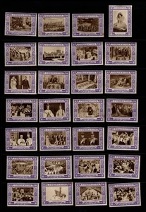 CINDERELLAS - ROYALTY 1937 CORONATION COLLECTION OF 115 MINT LABELS - L@@K !! - Picture 1 of 5