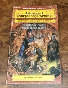 Advanced Dungeons & Dragons Adventure Gamebook 16 Shadow Over Nordmaar 1st ed. - Picture 1 of 3