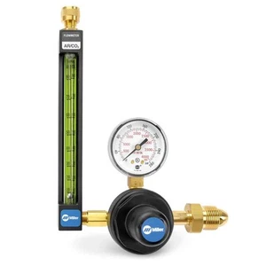 Miller Electric Flowmeter Regulator 3-1/2 in.L,2 in.ga. 22-80-580 - Picture 1 of 2