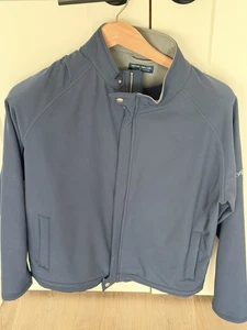 Peter Millar Crown Crafted Floridian Navy Blue Jacket Size Medium - Picture 1 of 6
