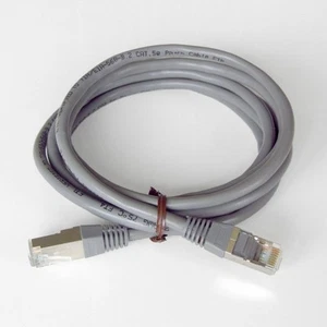2m Netzwerkkabel Patchkabel RJ-45 CAT5e grau 2,0m 200cm - Afbeelding 1 van 1