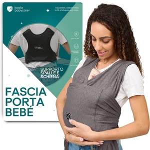 Koala Babycare Fascia Porta Bebe Neonato Facile Da Indossare, Regolabile E Unise - Foto 1 di 12