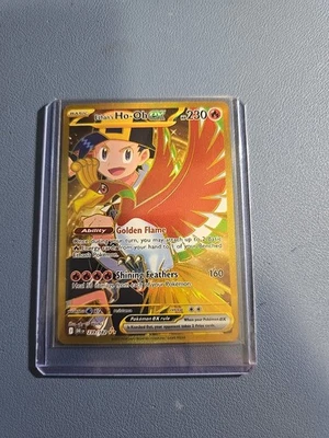 Ethan's Ho-Oh EX #239/182 Destined Rivals Gold Hyper Rare Card - Image 1 of 2