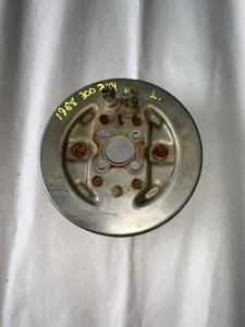 1988 Honda Fourtrax 300 2X4 Front Left Brake Drum Hub Backing Plate OEM - Picture 1 of 2