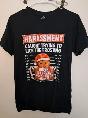 Camiseta de Natal juvenil tamanho pequeno sem marca - Imagem 1 de 4