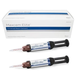 Kerr Maxcem Elite Refill Clear BOX of 2Pk+ tips Long exp - Picture 1 of 7