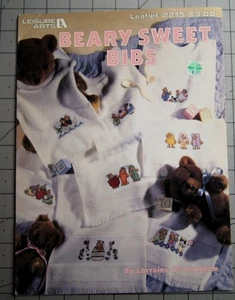 BEARY SWEET LÄTZCHEN gezähltes Kreuzstich Faltblatt von Leisure Arts # 2215 - Bild 1 von 1