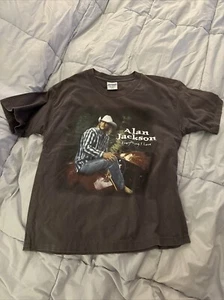 Vintage Alan Jackson T-Shirt ""Everything I Love"" Gildan Schwergewicht Größe XL 1996 - Bild 1 von 7