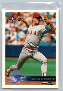 1996 TOPPS CARD # 79 Roger Pavlik - Texas Rangers - Picture 1 of 2