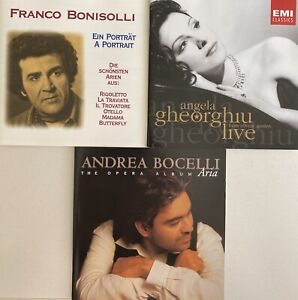 Bocelli, Gheorgiu, Bonisolli - Klassiker der Opern Stars (3CD) | CD