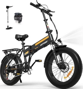 Bicicleta Eléctrica Plegable 20 Pulgadas 4.0 Fat Tire 500W 36V Bicicleta Eléctrica Plegable Citybike - Imagen 1 de 15