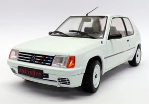 Solido 1/18 Scale Model Car S1801701 - Peugeot 205 Rallye - White - Picture 1 of 4