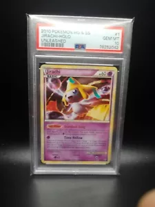 pokemon unleashed jirachi 1/95 holo psa 10 - Picture 1 of 2