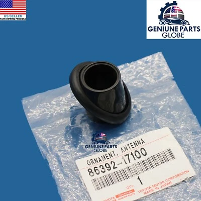 NEW GENUINE TOYOTA 2000-2005 MR2 SPYDER POWER ANTENNA BEZEL ORNAMENT 86392-17100 - Image 1 of 3
