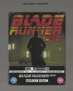 BLADE RUNNER 2049 - UK EXCLUSIVE 4K + BLU RAY STEELBOOK - NEW & SEALED - Picture 1 of 6