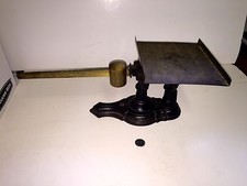 Rare Fairbanks Postal Scale Brass Slide&weight Brass Tray Castiron Base