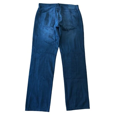 Lucky Brand Jeans 221 Original Straight Black Mens Tag 34x32 City Preppy Casual - Image 1 of 4