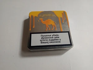 FILTRI TABACCO CAMMELLO METALLO PORTASIGARETTE SCATOLA SERBIA - Foto 1 di 3