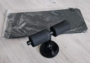 Selbstansaugung Sit-Up Bodenstange Fitnessgeräte Fitness Body Bauch + Matte Yoga - Bild 1 von 5