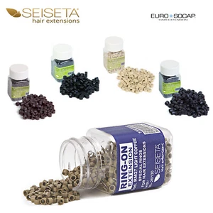 Microring SEISETA 1000 Aluminiumringe für Hair Extension Micro Ring On  - Bild 1 von 7