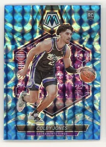 COLBY JONES 2023-24 Panini Mosaic BLUE MOSAIC PRIZM Rookie - Picture 1 of 2