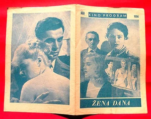 PUPPE, DIE DIE STADT EROBERTE 1957 ITALIENISCHE VIRNA LISI ELISA CEGANI EXYU FILMPROGRAMM - Bild 1 von 3