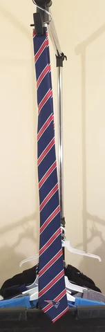 New England Patriots NFL Classic Blue & Red Team Logo Neck Tie Cover