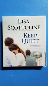 LISA SCOTTOLINE KEEP QUIET AUDIO BOOK 7 CD New - Imagen 1 de 1