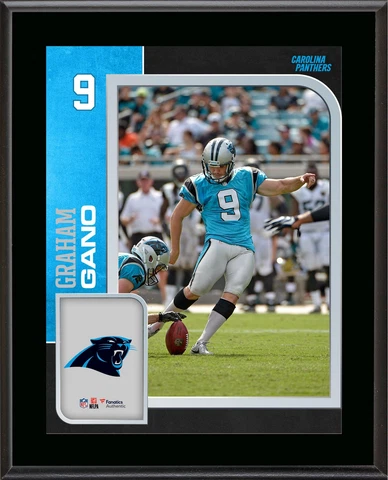 Graham Gano Panthers 10.5x13 Player Plaque - Fanatics Cover