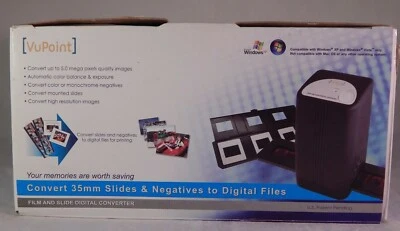 VuPoint 35mm Slide Converter Digital Photo FS-CI-VP-BX2 - Image 1 of 4
