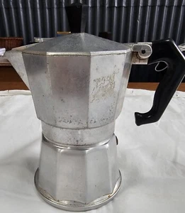 VEV Vigano Espresso Stove Top Coffee Pot Vintage - Picture 1 of 17