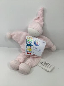 Under The Nile Organic Egyptian Cloth Baby Doll Baby Buddy Lovey 8” - Picture 1 of 3
